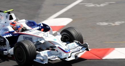 Robert Kubica na ulicznym torze w Monte Carlo /AFP