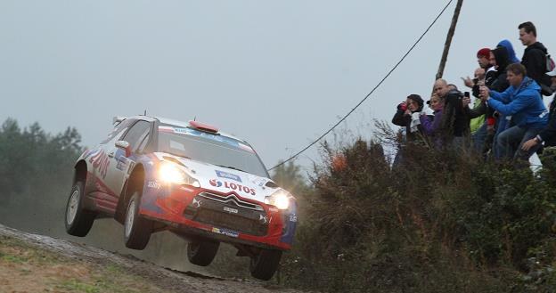 Robert Kubica nie ukończył Rajdu Polski /PAP