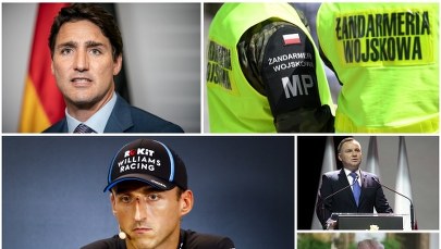 Robert Kubica odchodzi z Williamsa, jest propozycja spotkania Dudy z Trumpem [PODSUMOWANIE DNIA]