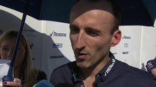 Robert Kubica po podpisaniu umowy z Williamsem. Wideo