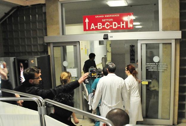 Robert Kubica po wypadku leczył się w szpitalu w Pietra Ligure. /AFP