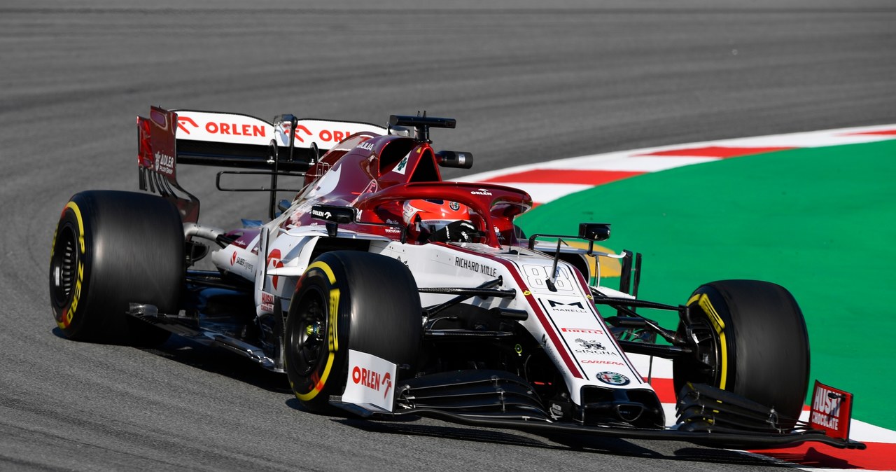 Robert Kubica w bolidzie Alfy Romeo /Getty Images