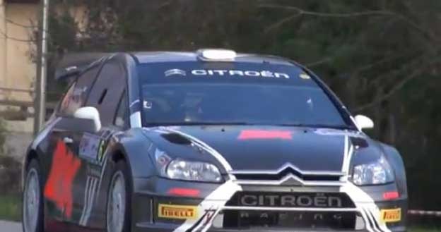 Robert Kubica w Citroenie C4 WRC. Rally di Como - Shakedown /Informacja prasowa