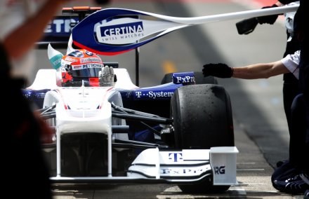 Robert Kubica w GP Wielkiej Brytnii nie zdobył punktów /AFP