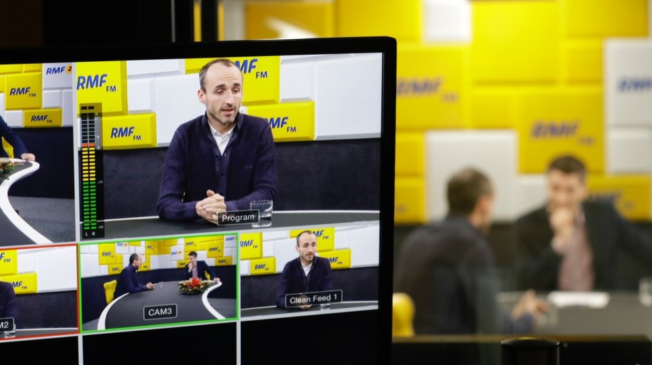 Robert Kubica w studiu RMF FM /Karolina Bereza /RMF FM
