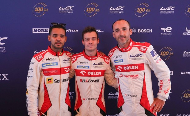 Robert Kubica wystartuje w 24-godzinnym wyścigu Le Mans