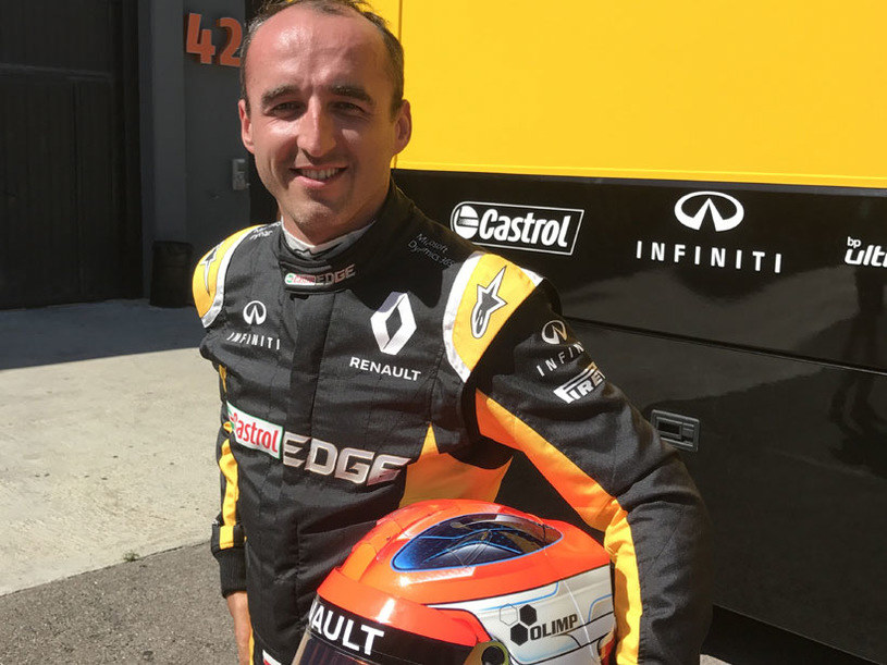 Robert Kubica znów ma okazję jeździć bolidem F1 /Informacja prasowa