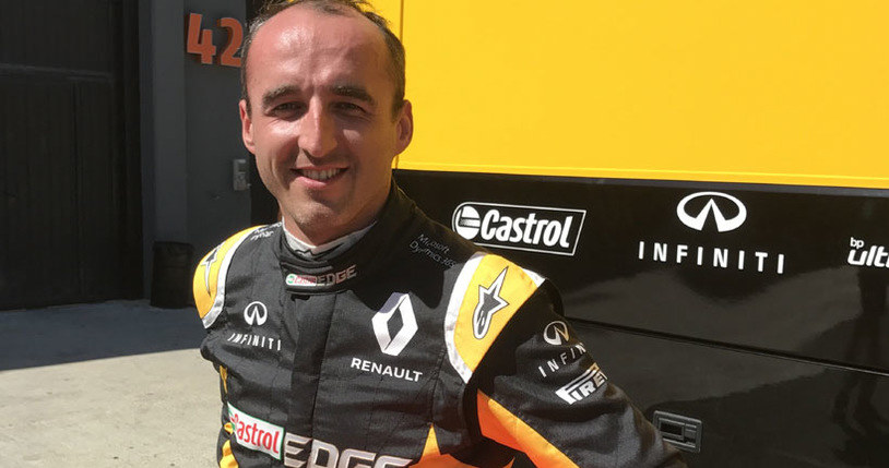 Robert Kubica znów ma okazję jeździć bolidem F1 /Informacja prasowa