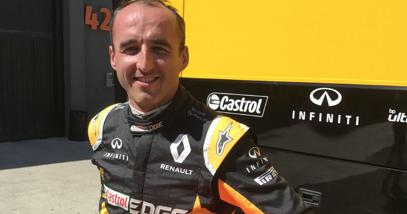 Robert Kubica /Informacja prasowa