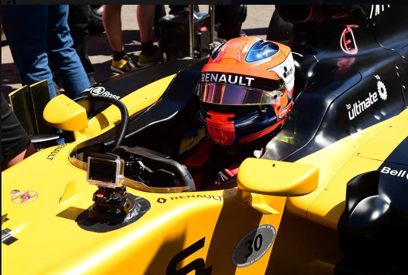 Robert Kubica /Fot. Renault Sport Formula One Team /Informacja prasowa