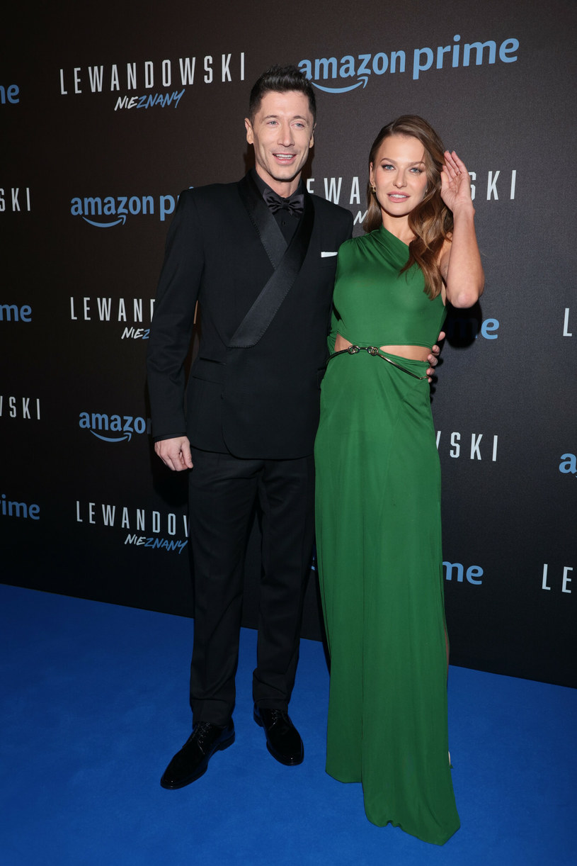 Robert Lewandowski, Anna Lewandowska /Pawel Wodzynski/East News /East News