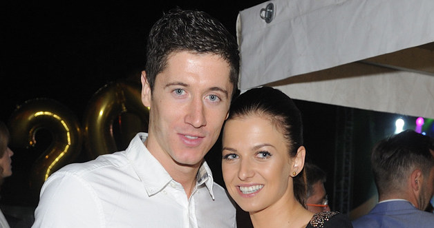 Robert Lewandowski, Anna Stachurska /Jarosław Antoniak /MWMedia