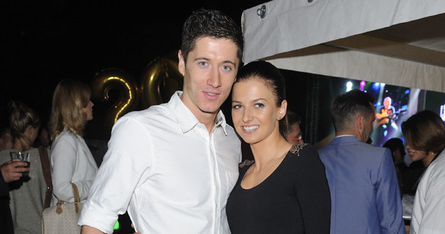 Robert Lewandowski, Anna Stachurska /Jarosław Antoniak /MWMedia