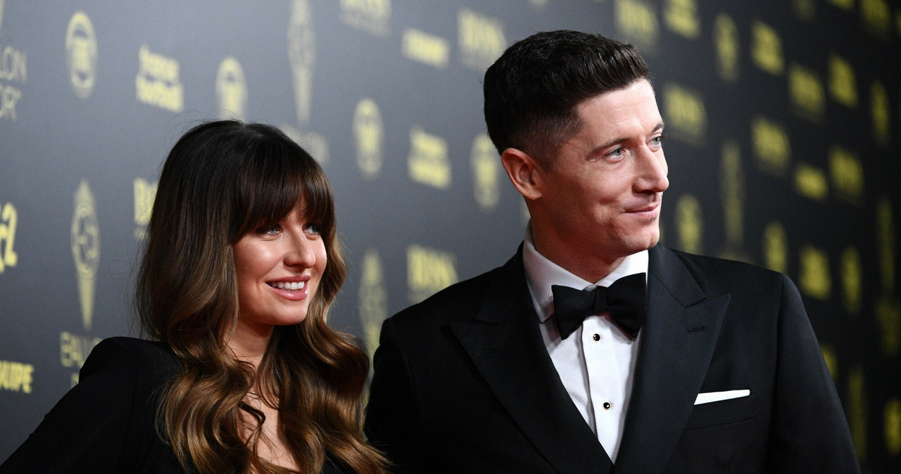 Robert Lewandowski i Anna Lewandowska /FRANCK FIFE /East News