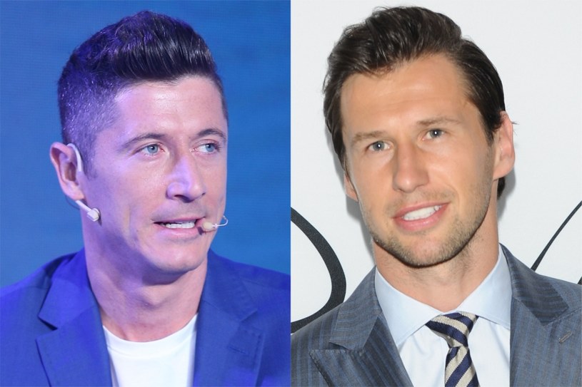 Robert Lewandowski i Grzegorz Krychowiak /MWMedia