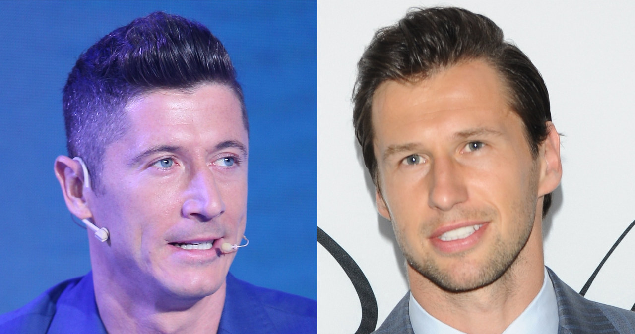 Robert Lewandowski i Grzegorz Krychowiak /MWMedia