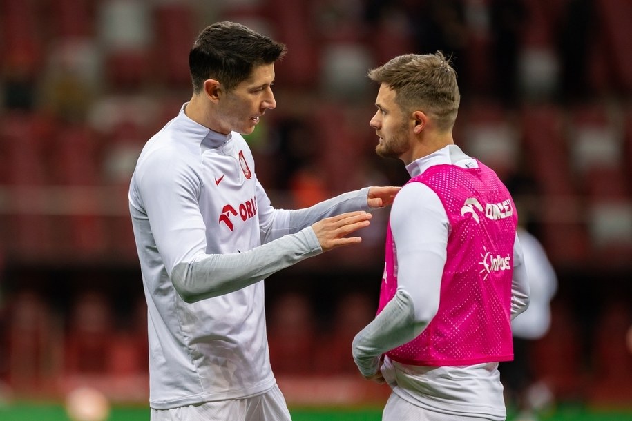 Robert Lewandowski i Karol Linetty /Shutterstock