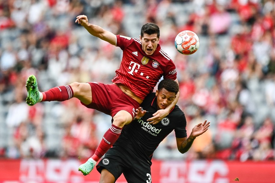 Robert Lewandowski i Lucas Tuta /CHRISTIAN BRUNA /PAP/EPA