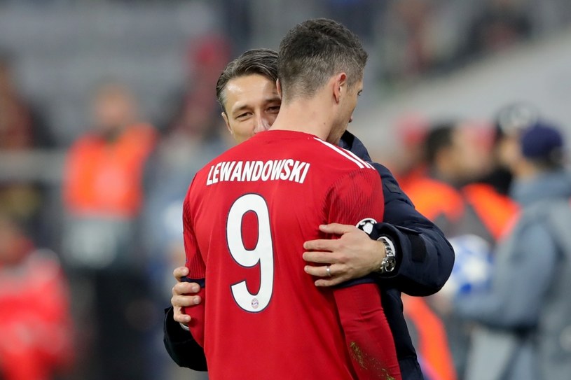Robert Lewandowski i Niko Kovacz /A. Hassenstein/FC Bayern /Getty Images