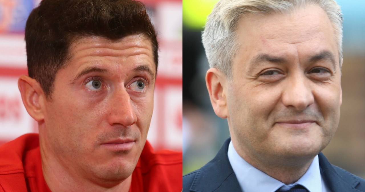 Robert Lewandowski i Robert Biedroń /Tomasz Jastrzebowski/REPORTER /East News