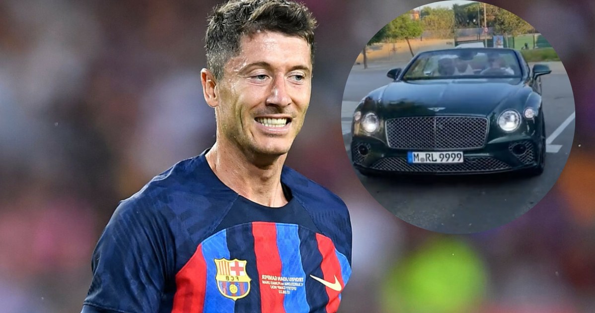 Robert Lewandowski lansuje się w Hiszpanii? Foto auta TikTok @@iivaaannn /PAU BARRENA/AFP/East News /East News