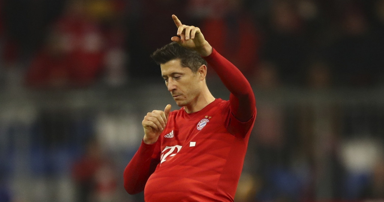 Robert Lewandowski ogłosił światu dobrą nowinę /Associated Press /East News