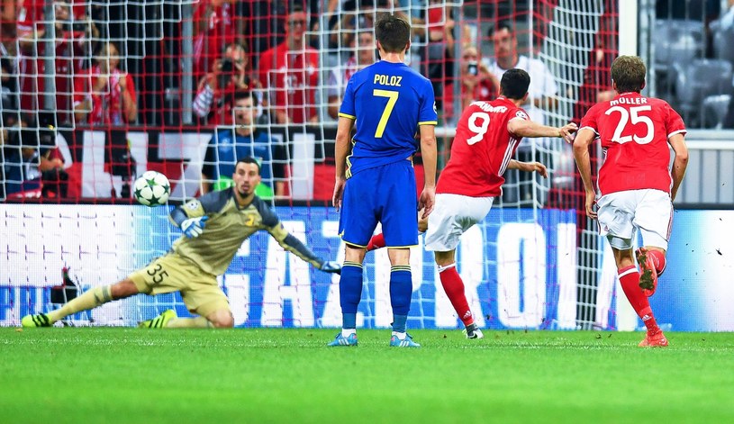 Bayern Monachium - FK Rostów 5-0 w Lidze Mistrzów. Gol ...