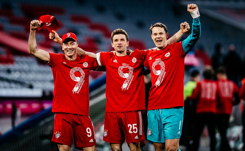Robert Lewandowski, Thomas Mueller, Manuel Neuer /Alexander Scheuber/Bundesliga / Contributor /Getty Images