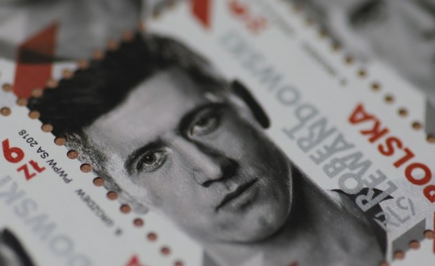 Robert Lewandowski trafił na... znaczki pocztowe