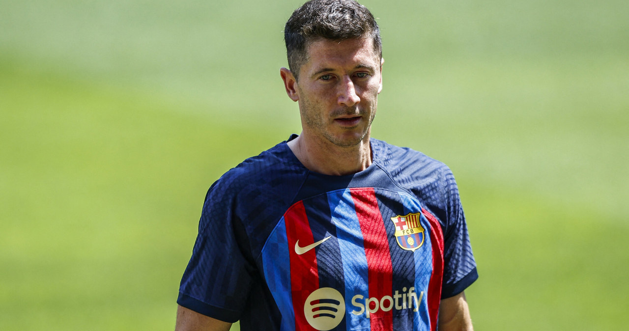 Robert Lewandowski w FC Barcelona /Nur Photo /East News