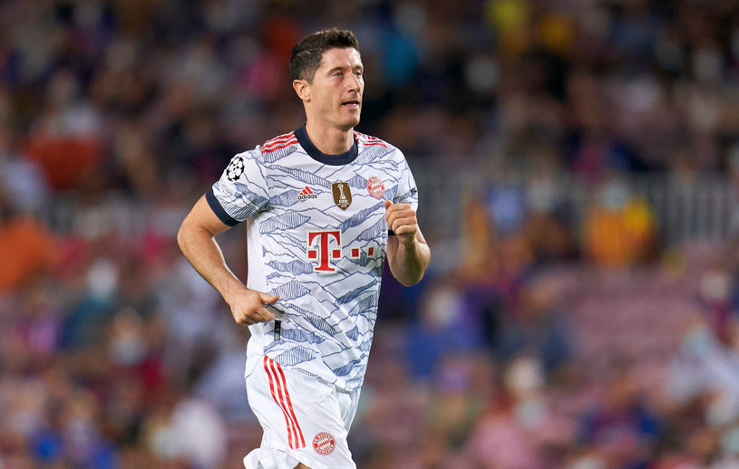 Robert Lewandowski w meczu z Barceloną / Pedro Salado/Quality Sport Images /Getty Images