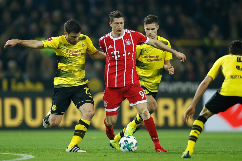 Lewandowski zdobył bramkę. Borussia Dortmund - Bayern ...