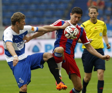 Robert Lewandowski zadebiutował w Bayernie Monachium