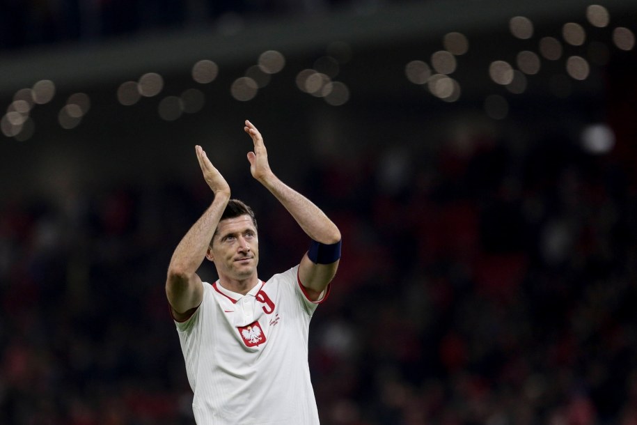 Robert Lewandowski zapowiedział, że biało-czerwoni myślą na razie tylko o meczu z Andorą /MALTON DIBRA /PAP/EPA