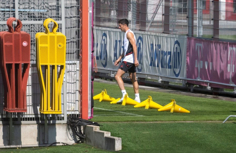 Robert Lewandowski żegna się z Monachium /SVEN HOPPE /PAP/DPA