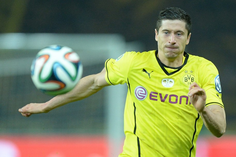 Robert Lewandowski /MAURIZIO GAMBARINI  /PAP/EPA