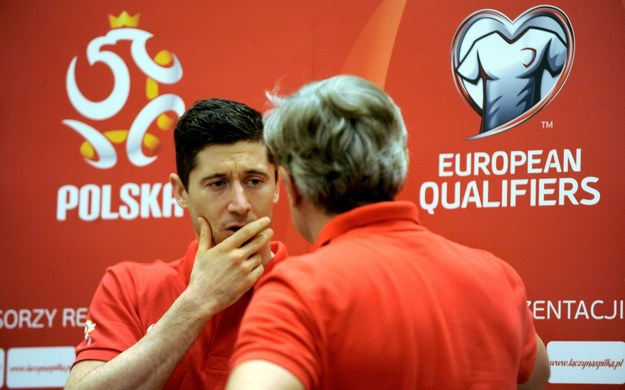 Robert Lewandowski /Bartłomiej Zborowski /PAP