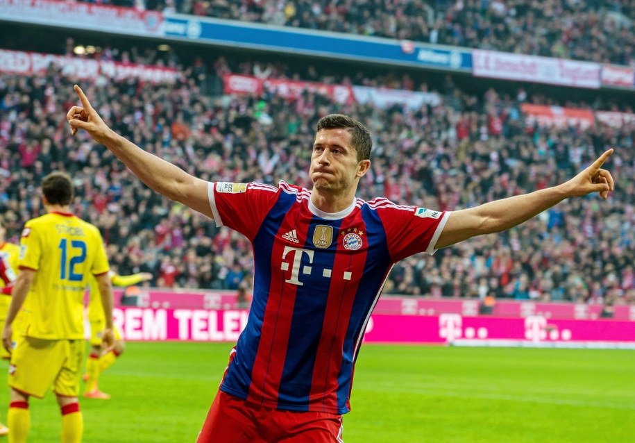 Robert Lewandowski /Nicolas Armer    /PAP/EPA