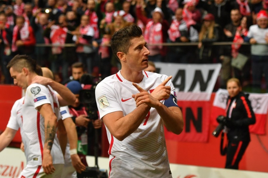 Robert Lewandowski /Bartłomiej Zborowski /PAP