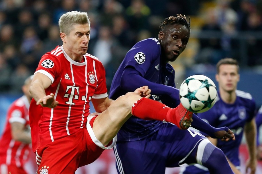 Robert Lewandowski /STEPHANIE LECOCQ  /PAP/EPA