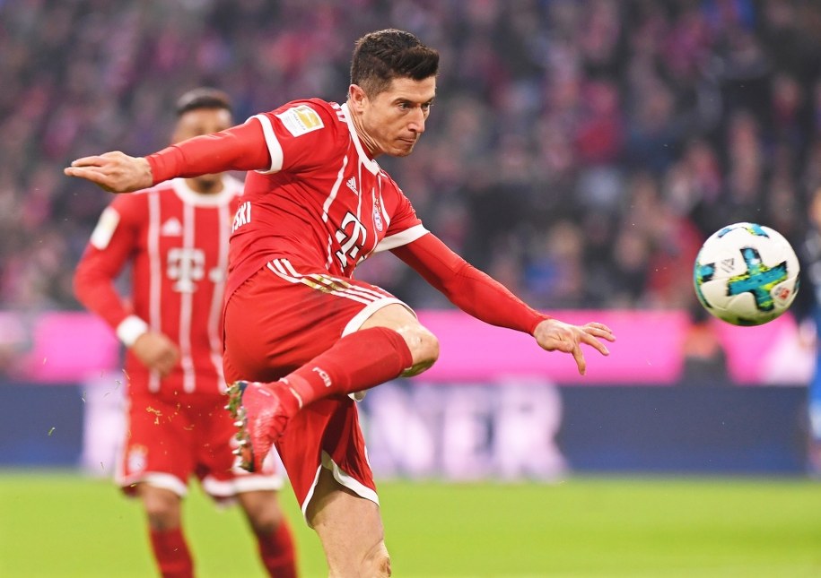 Robert Lewandowski /LUKAS BARTH /PAP/EPA