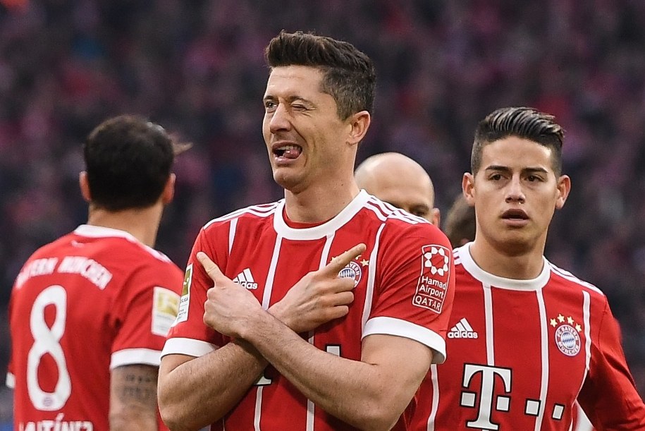 Robert Lewandowski /LUKAS BARTH /PAP/EPA