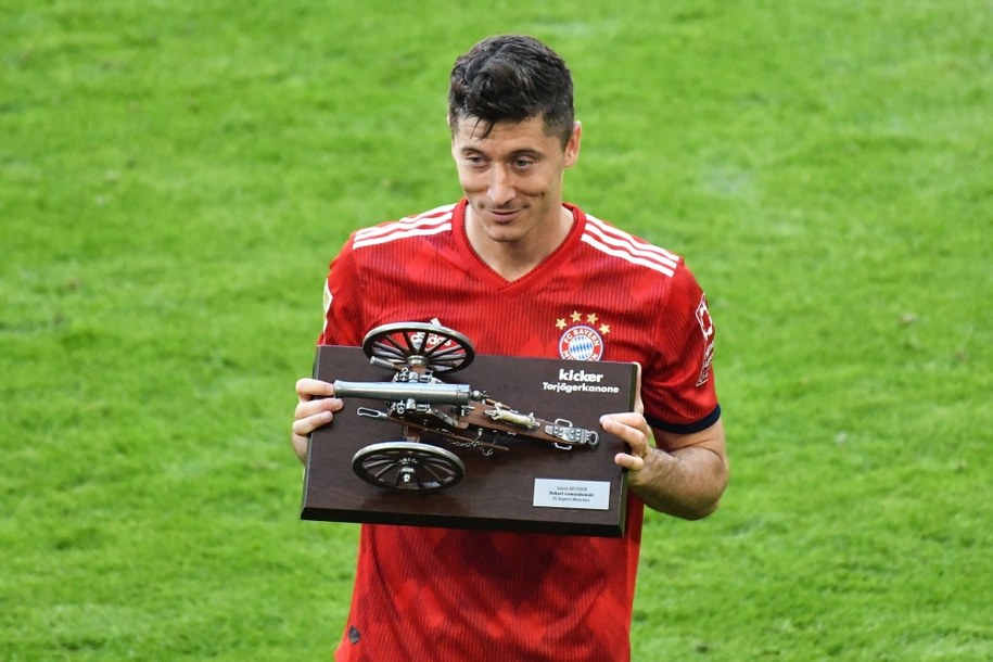 Robert Lewandowski /Philipp Guelland /PAP/EPA