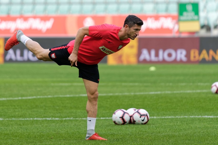 Robert Lewandowski /Jan Karwowski /PAP