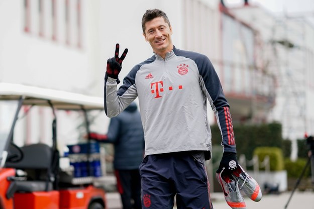 Robert Lewandowski /FC Bayern München/FCB /PAP/DPA