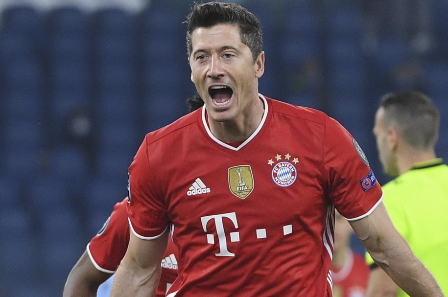 Robert Lewandowski /MAURIZIO BRAMBATTI BT /PAP/EPA