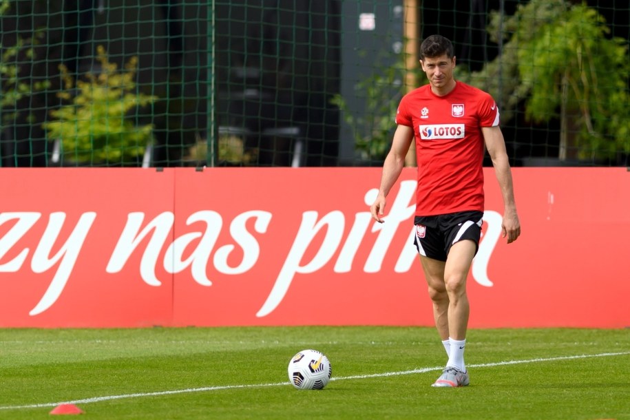 Robert Lewandowski /Jakub Kaczmarczyk /PAP