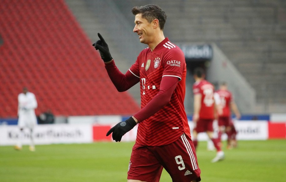 Robert Lewandowski /Jvºrgen Fromme /PAP/DPA