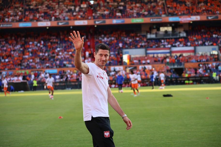 Robert Lewandowski / 	Leszek Szymański    /PAP