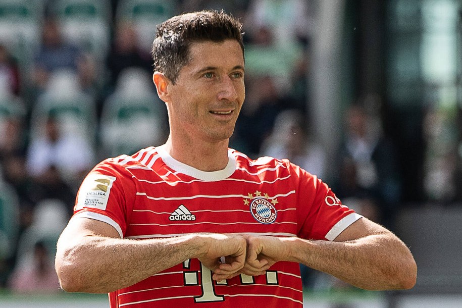 Robert Lewandowski /Swen Pförtner /PAP/EPA